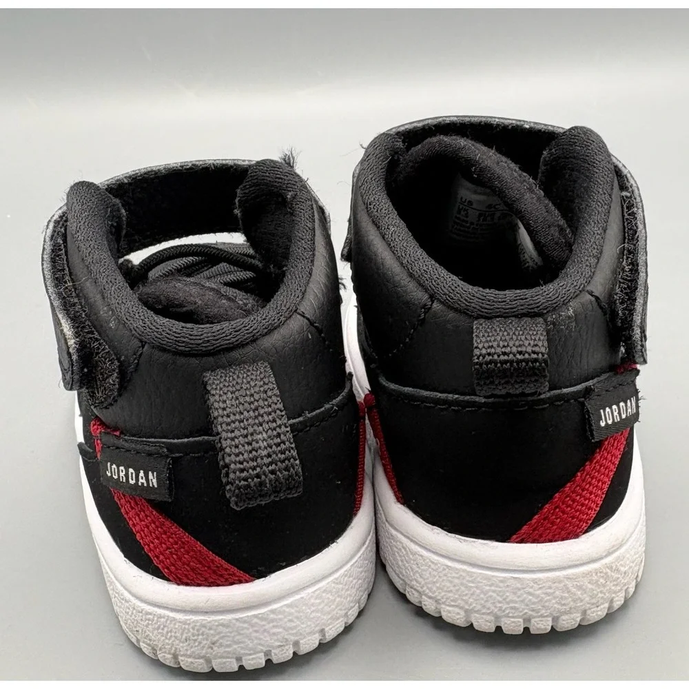 Nike Jordan Fadeaway Toddler Shoes Size 4 Black Basketball AO1332-016